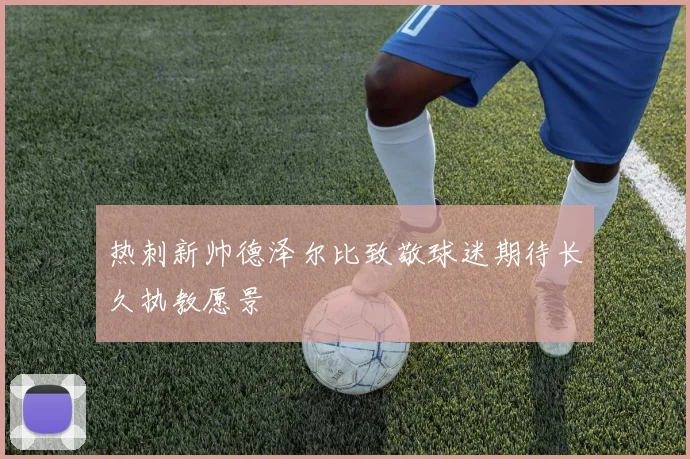 热刺新帅德泽尔比致敬球迷期待长久执教愿景